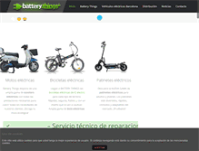 Tablet Screenshot of batterythings.com